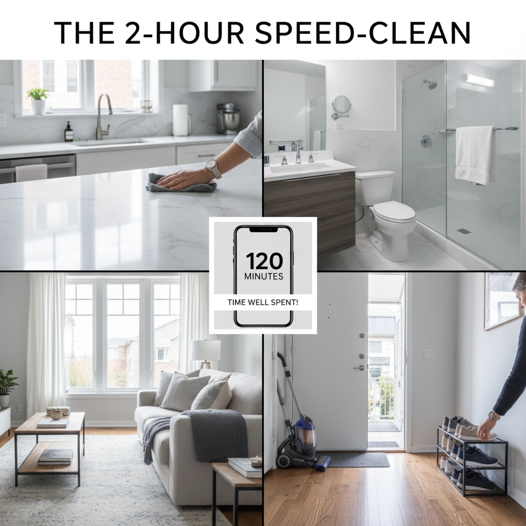 The Ultimate 2-Hour Speed-Clean Checklist for Busy Vancouver Professionals